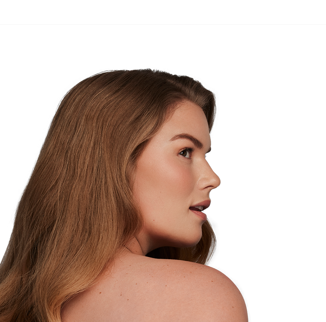 woman looking over shoulder